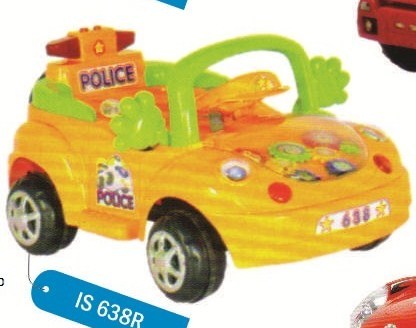 Cosmo plastic remote car toy, for School/Play School, Color : Yellow