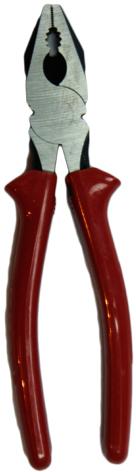 Iron Combination Plier, Color : Red