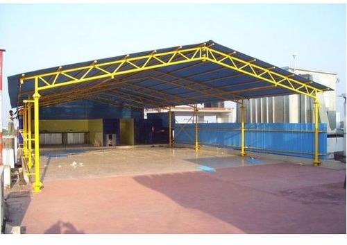 Color Coated Mild Steel Roof Truss, for Residential, Commercial, Technique : Hot Rolled