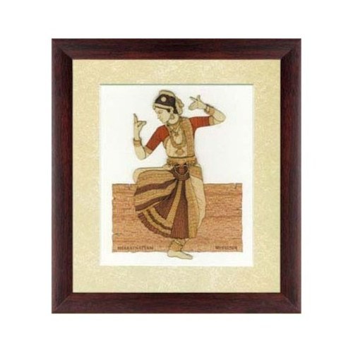Acrylic Bharatnatyam Painting