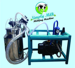 SAPNA LAXMI Portable Bucket Milking Machine, Power : single phase