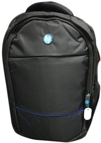 Kactus Plain Canvas Shoulder Backpack, Color : Black
