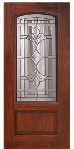 Wooden glass door, Open Style : Hinged