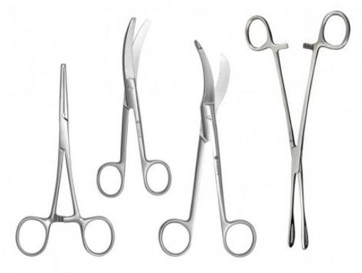 Stainless Steel Gynecology Scissors