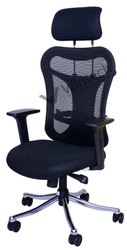 Wintech Adjustable Executive Chair, Color : Black