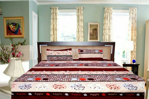 3D Double Bed Sheet