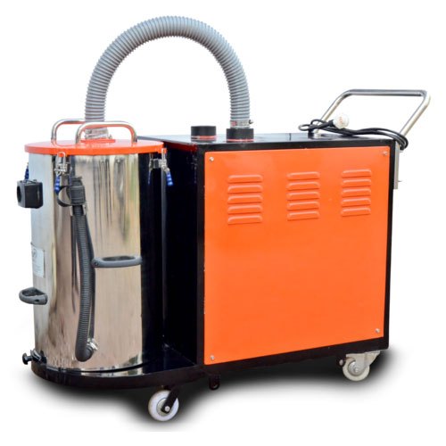 TCI Automatic Industrial Vacuum Cleaner Machine, Color : Orange, Black