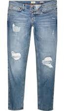 Ladies Rugged Denim Jeans
