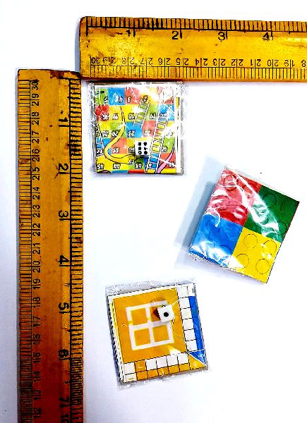 Printed Plastic Ludo Promotional Toy, Feature : Colorful Pattern, Light Weight