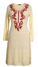 women embroidery kurti