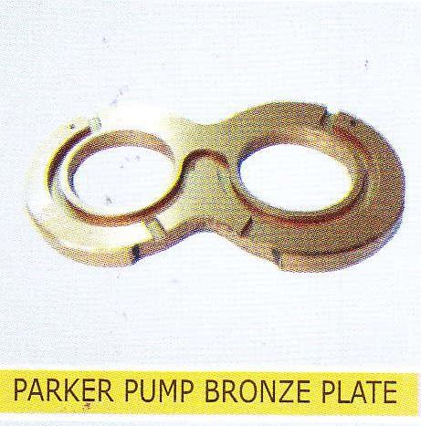 Round Steel Parker Pump Bronze Plate, for Industrial, Color : Golden