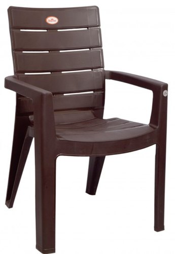 Plastic Moulded Chair, Color : Brown