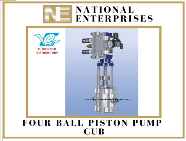 Four Ball Piston Pump Cub