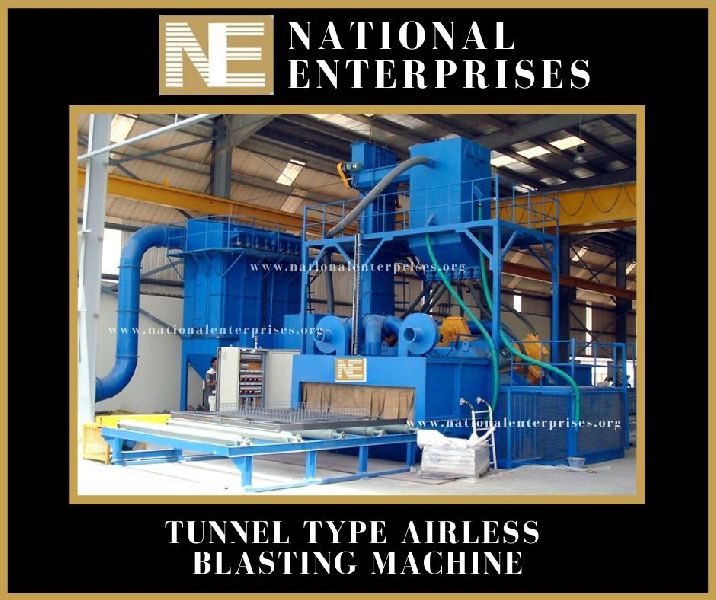 Tunnel Type Shot Blasting Machine