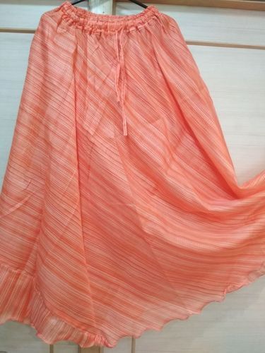 Reena Handicraft Lehriya Kota Doria Skirt, Size : M, XL, XXL