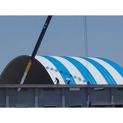 Industrial Trussless Roofing