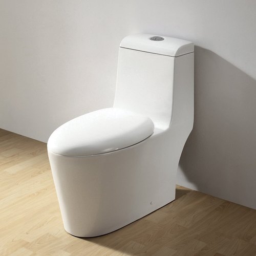 Ceramic Western Toilet Seat, Color : White