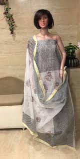Ladies Chanderi Designer Suits