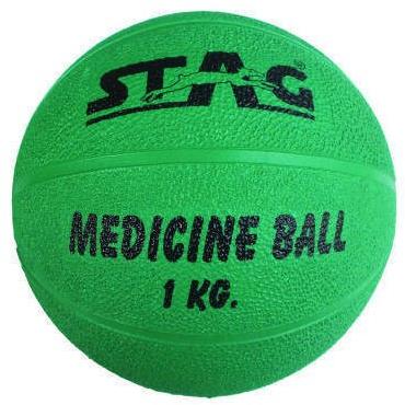 Stag Inflatable Rubber Gym Ball, Color : Red