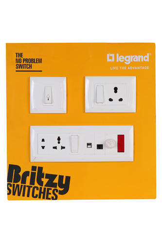 Legrand Modular Switches, Color : White at Rs 23 / Piece in Delhi | Sunmart  Electricals
