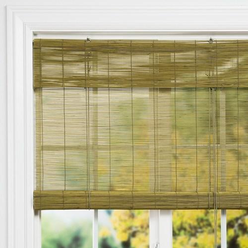 bamboo window blind