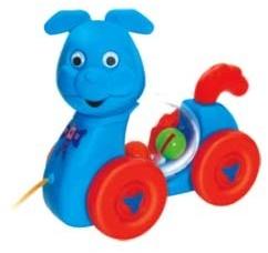 Toyzee Rabbit Pull Along Toy, for Personal, Color : Multicolour