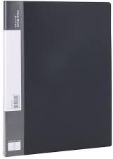 Plastic Document File Cover, Color : Black