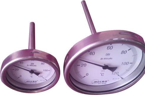 Stainless Steel analog thermometer, for Industrial