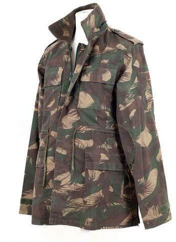 Cotton Army Surplus Camo Jacket, Gender : Male