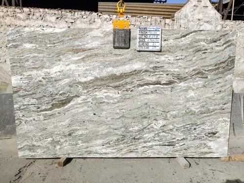 Polished brown marble slabs, Feature : Waterproof, Acid-Resistant, Wear-Resistant