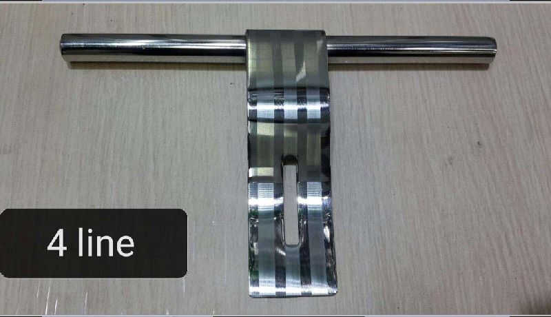 Chrome Metal 4 Line Door Aldrop, Feature : Attractive Design, Durable, Hard Structure