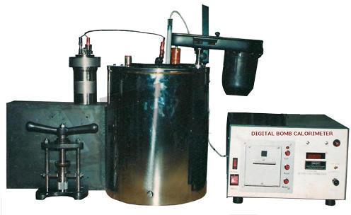 Stainless Steel Bomb Calorimeter Apparatus, Size : Customized