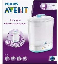 Philips electric steam sterilizer, Color : Pink