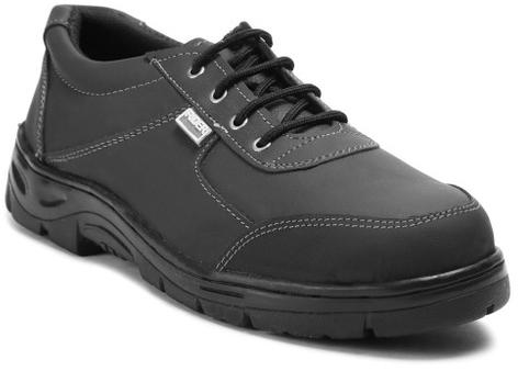 Leather industrial worker safety shoes, Size : 8