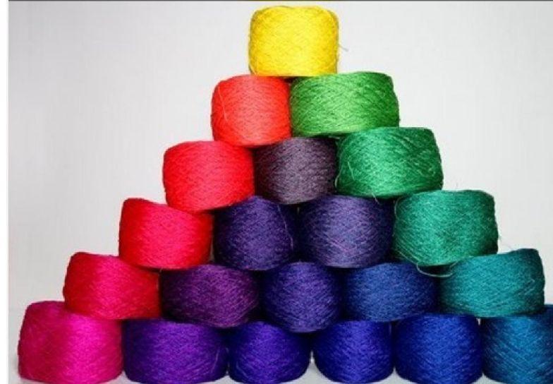 Polyester spun dyed yarn,