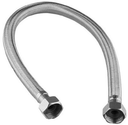Steel braided PVC geyser pipe, Color : Silver