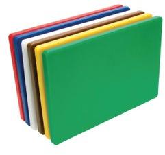 Rectangle Plastic Cutting Board, For Kitchen, Color : Red, Blue, Green Etc