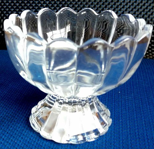 Glass Transparent Ice Cream Bowls, Size : 120 ml