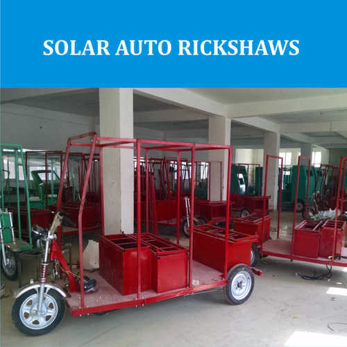 solar auto rickshaws