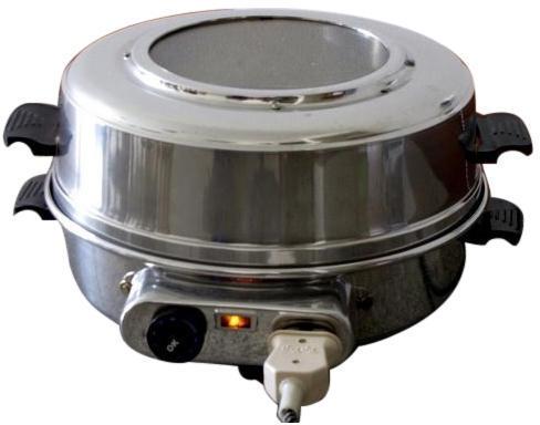 Stainless Steel Vacuum Oven, Shape : Round