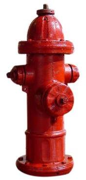 Automatic Polished Cast Iron Fire Hydrant, Color : Red