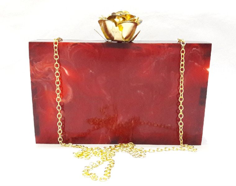 resin clutch for ladies