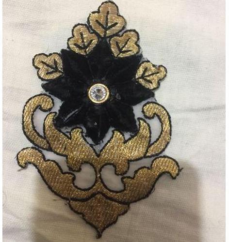 Lubgi Embroidered Designer Garment Patch, Packaging Type : Packet