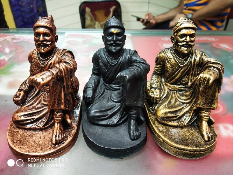 Polished Fiber Shivaji Maharaj Statue, for Home Decoration, Feature : Dust Resistance, Shiny