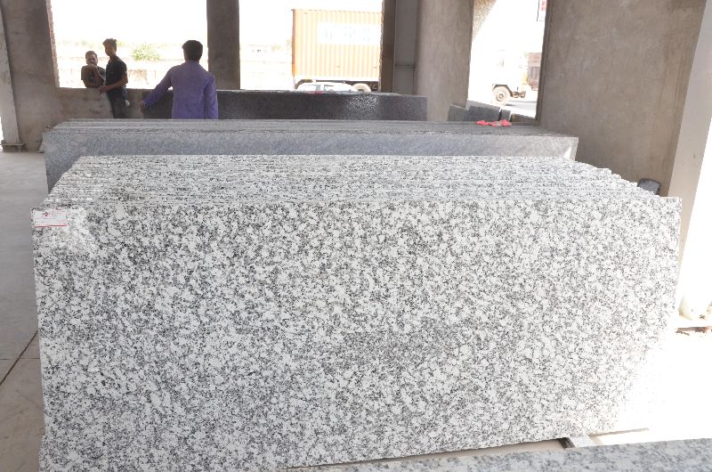 Plain P White Granite Stone, Size : 902X402cm