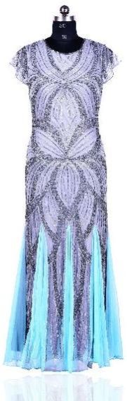 Chiffon Party Wear Gowns, Feature : Attractive Designs, Comfortable