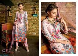 Chiffon Ladies Cotton Salwar Suit, Occasion : Party wear