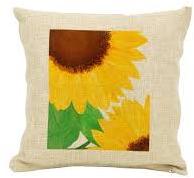 Printed Sublimation Cotton Cushion, Size : 15 x 15 inch