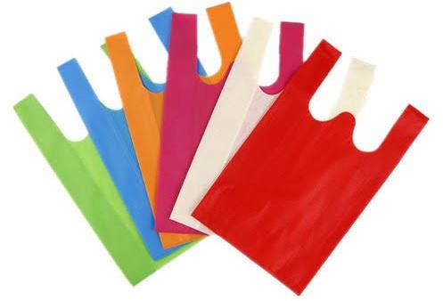 Multicolor W Cut Non Woven Bags, for Goods Packaging, Shopping, Technics : Machine Made