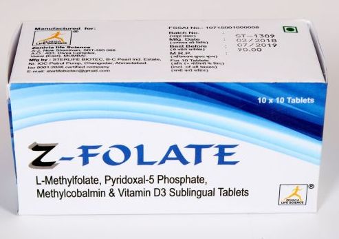 Z-Folate Tablets, for Clinical